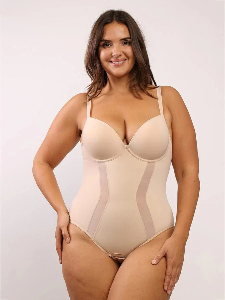 Valantomode | Low Back Tummy Control One Piece Shaper Bodysuit