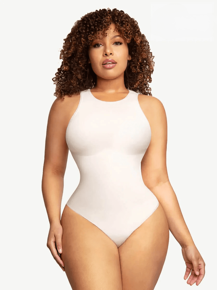 Valantomode | Strapless Tummy-Enhancing Thong Bodysuit