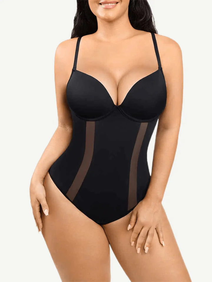 Valantomode | Low Back Tummy Control One Piece Shaper Bodysuit