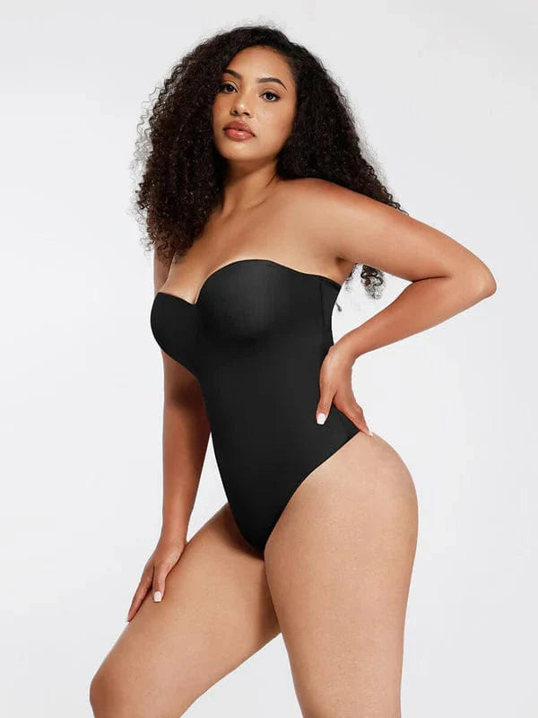 Valantomode | Strapless Underwire Tummy Control One-Piece Shapewear Bodysuit