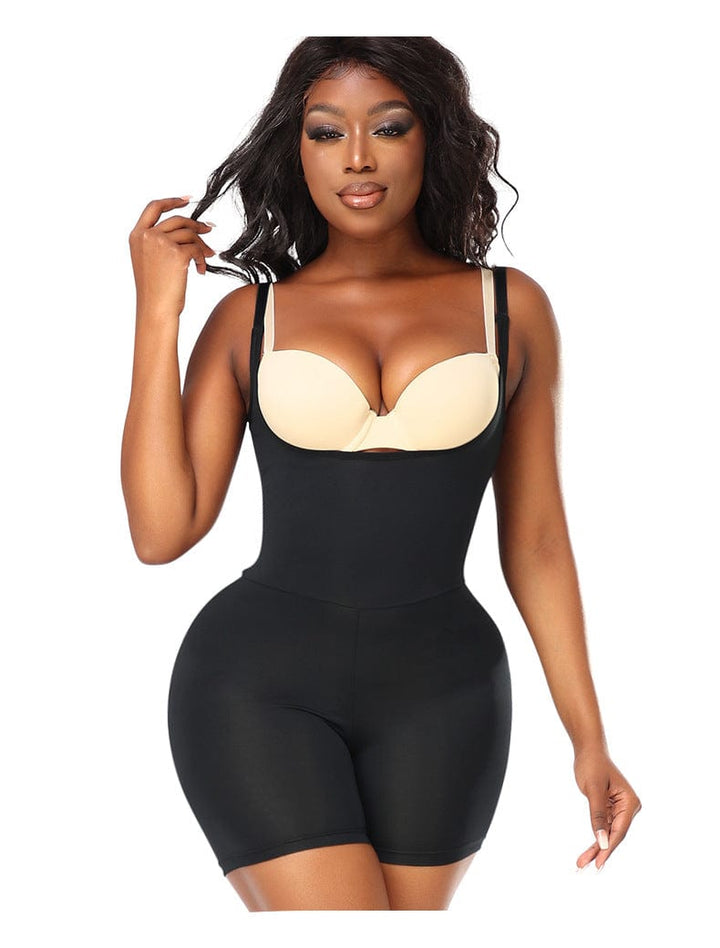 Valantomode | Women's Shaping Bodysuit with Tummy Control and Bum-Lifting Hip Pads