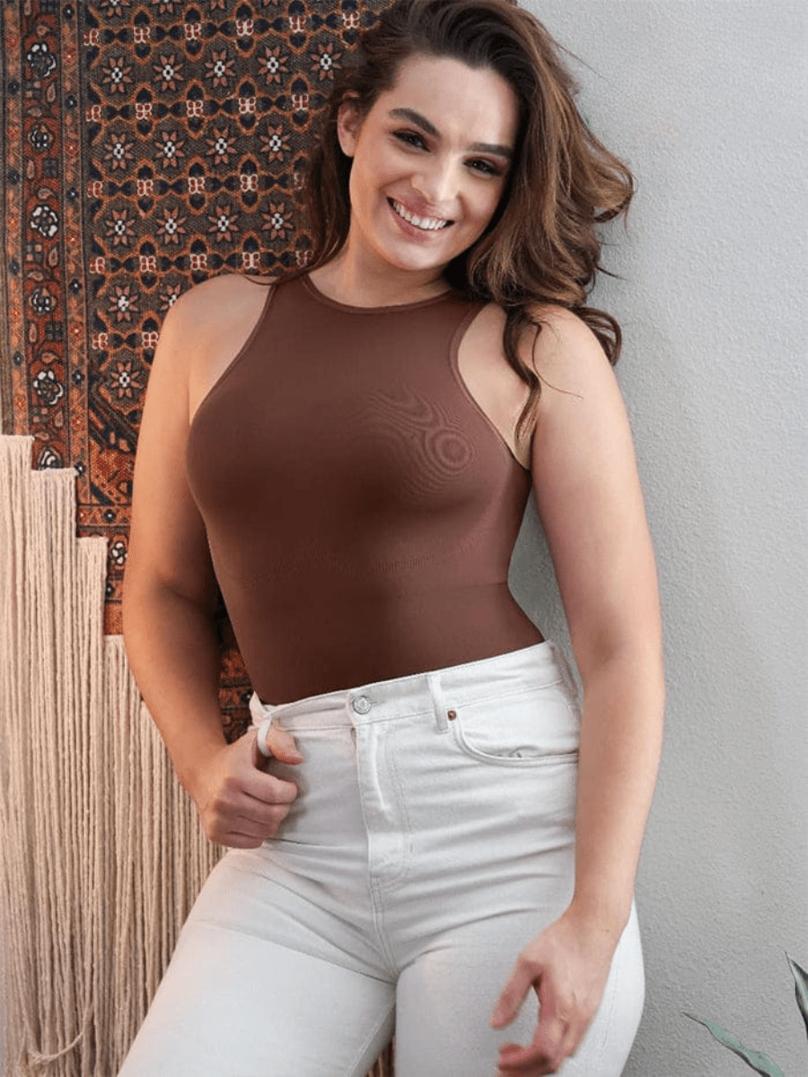 Valantomode | Strapless Tummy-Enhancing Thong Bodysuit