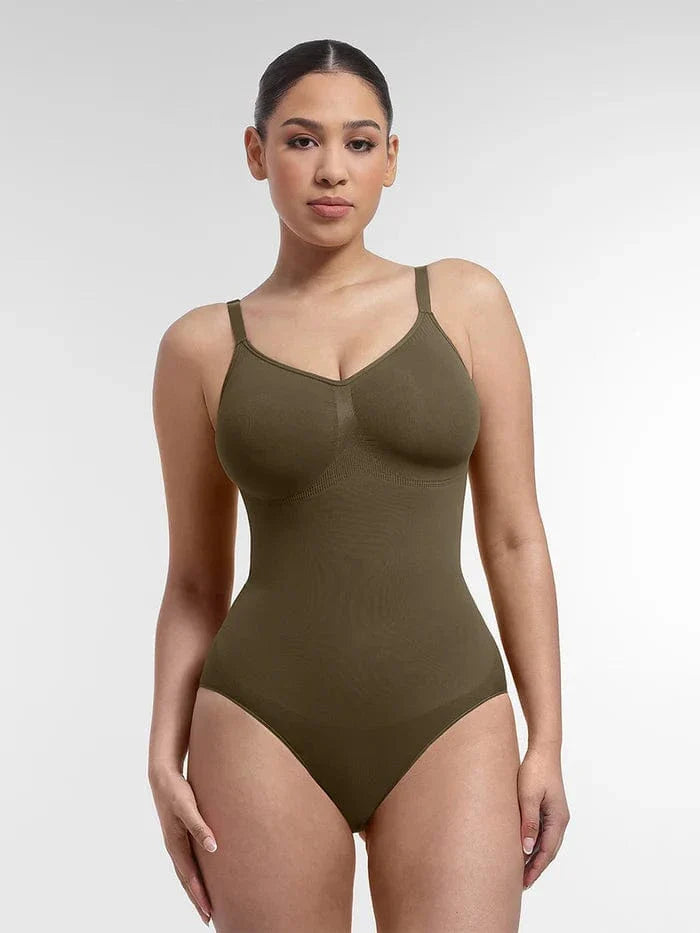 Valantomode | Smooth Shapewear Bodysuit with Tummy Control and Integrated Bust Support