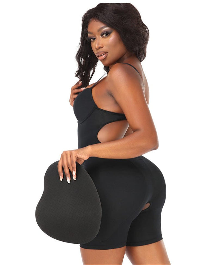 Valantomode | Shapewear Bodysuit with Hip Pads for Enhanced Curves