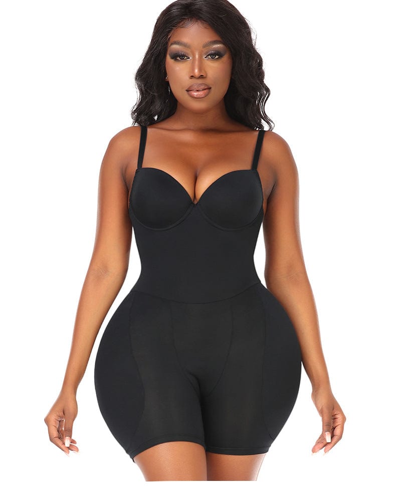 Valantomode | Shapewear Bodysuit with Hip Pads for Enhanced Curves