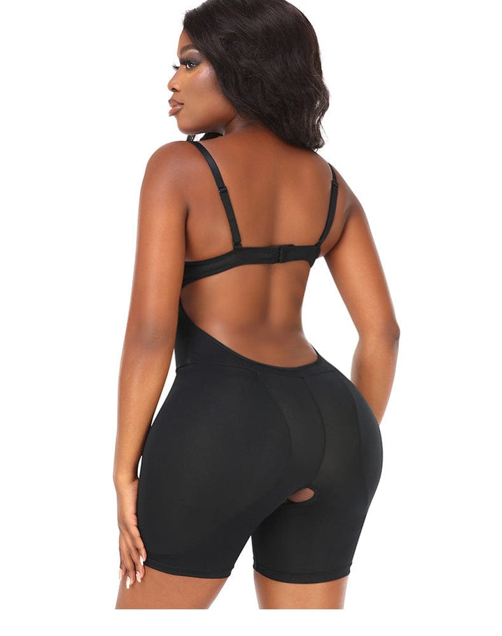 Valantomode | Shapewear Bodysuit with Hip Pads for Enhanced Curves