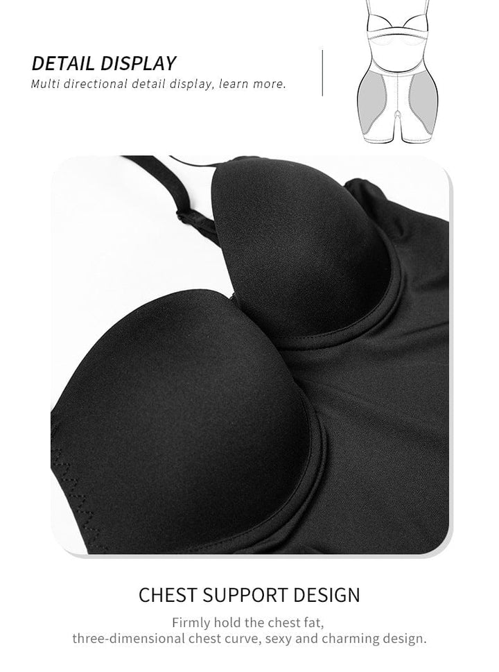 Valantomode | Shapewear Bodysuit with Hip Pads for Enhanced Curves