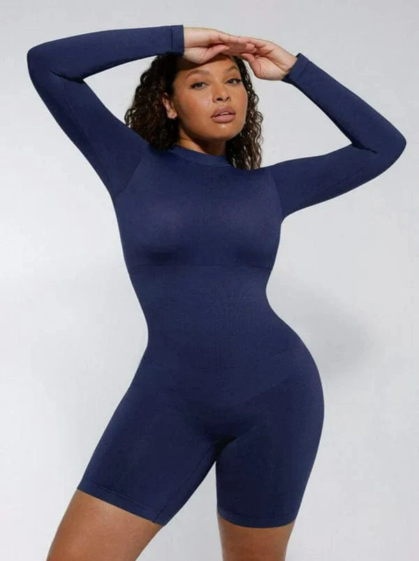 Valantomode | Seamless Tummy Control Bodysuit with Removable Cups for Body Sculpting