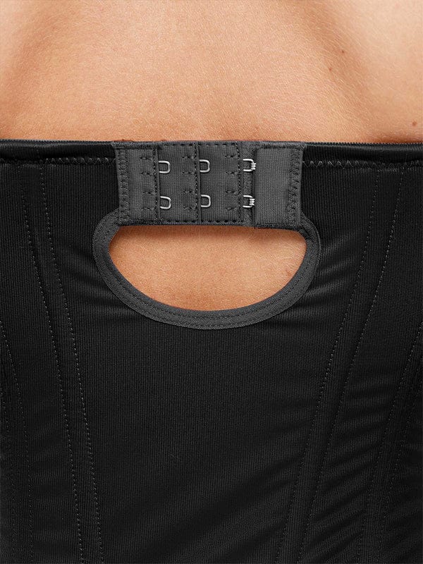 Valantomode | V-Neck Tummy Control Shapewear Bodysuit