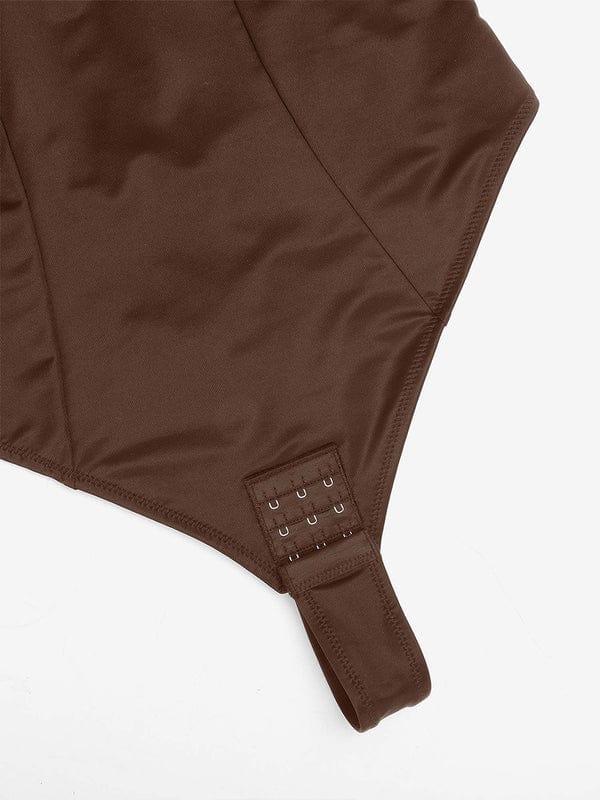 Valantomode | V-Neck Tummy Control Shapewear Bodysuit