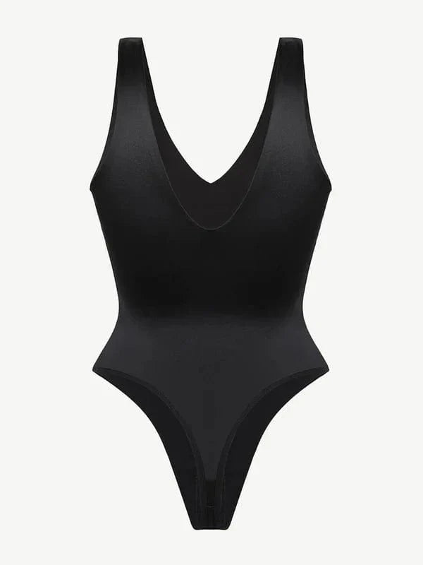 Valantomode | V-Neck Waist-Enhancing Shapewear Bodysuit