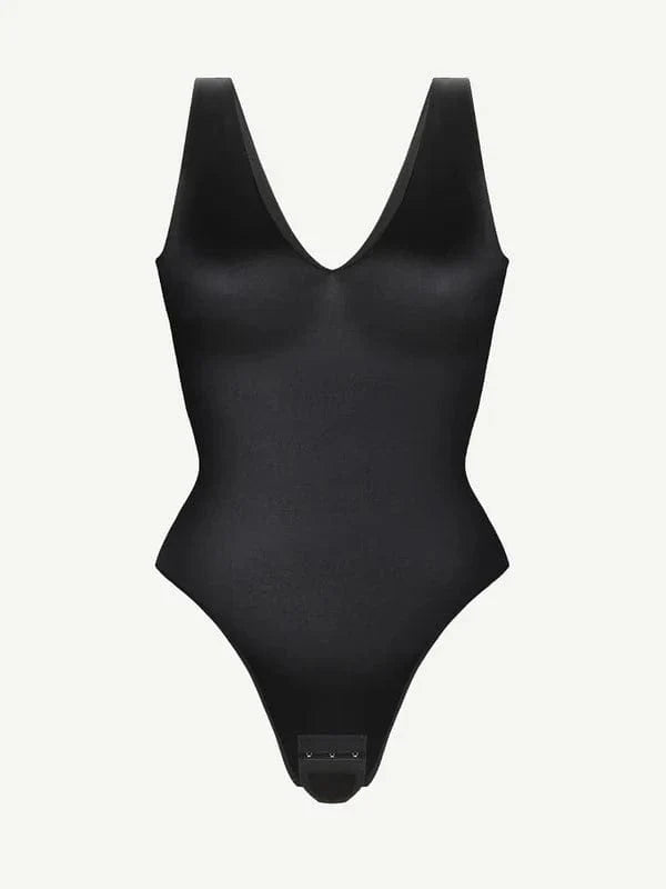 Valantomode | V-Neck Waist-Enhancing Shapewear Bodysuit