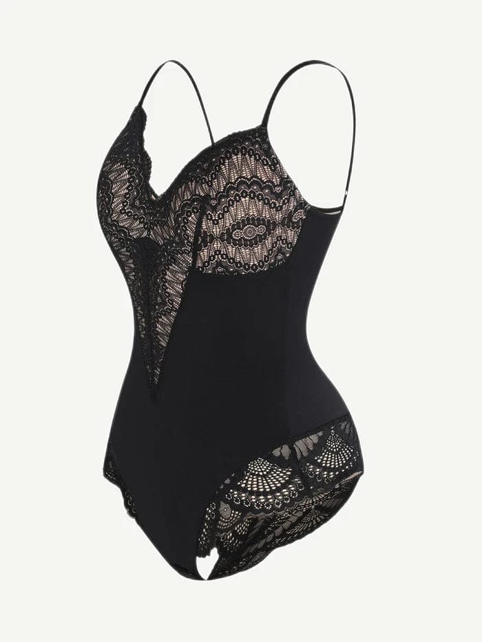 Valantomode | Chic Lace Tummy-Control Shapewear Bodysuit