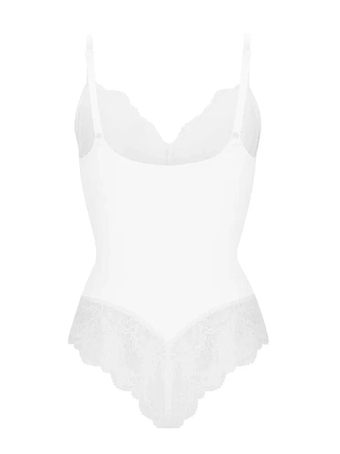Valantomode | Chic Lace Tummy-Control Shapewear Bodysuit
