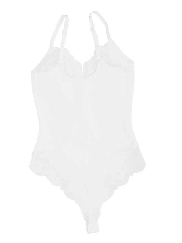 Valantomode | Chic Lace Tummy-Control Shapewear Bodysuit