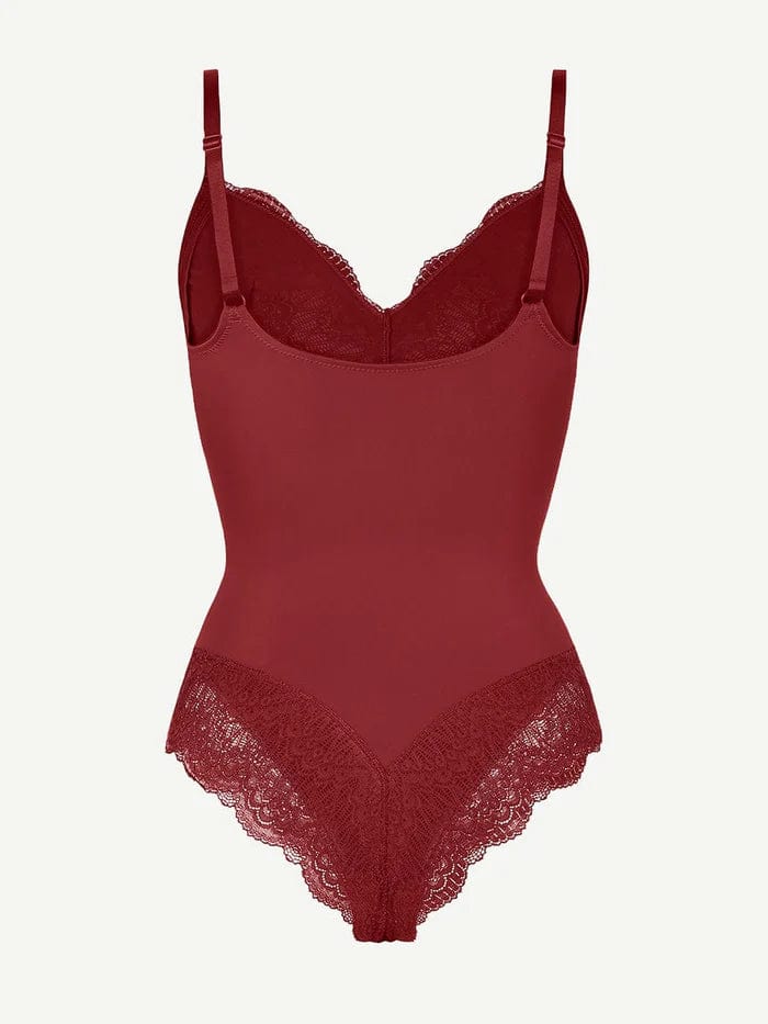 Valantomode | Chic Lace Tummy-Control Shapewear Bodysuit