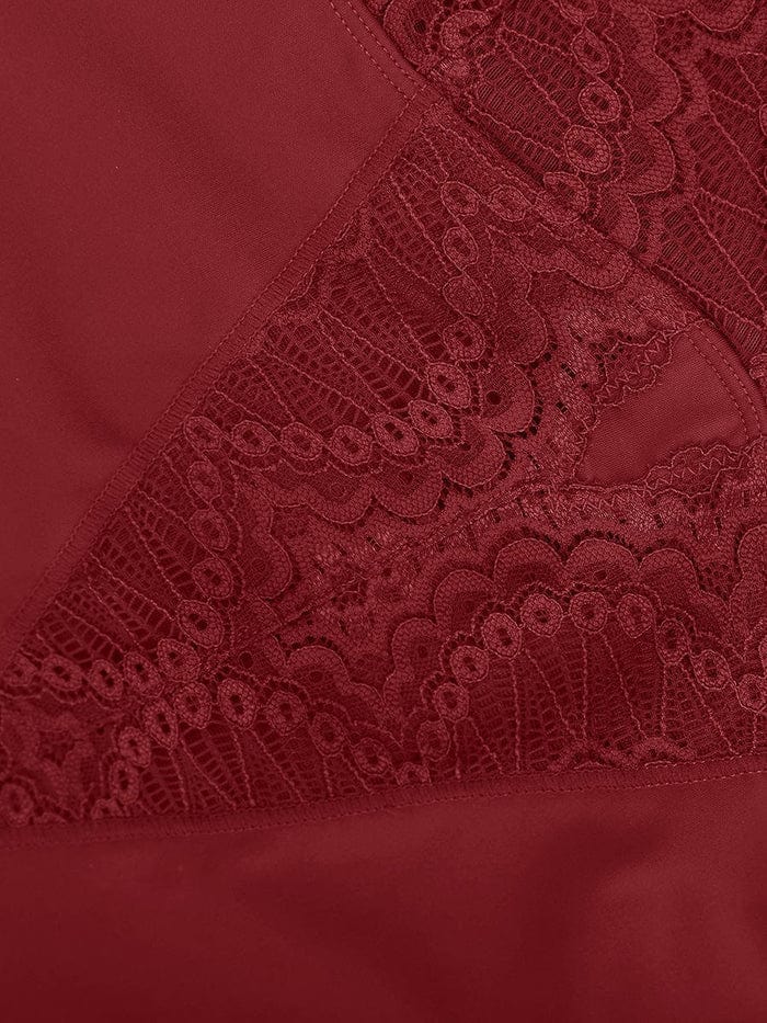 Valantomode | Chic Lace Tummy-Control Shapewear Bodysuit