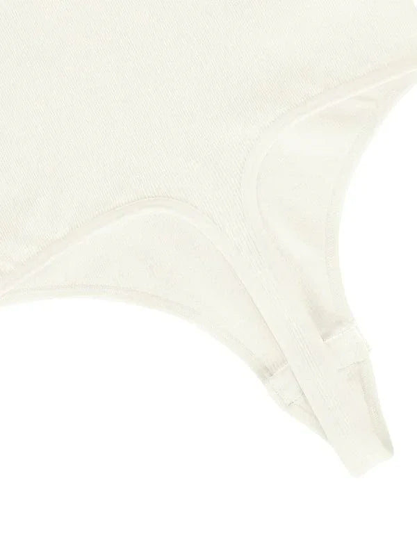 Valantomode | Seamless Halter Neck Criss-Cross Shapewear Bodysuit