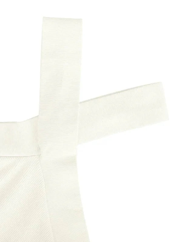 Valantomode | Seamless Halter Neck Criss-Cross Shapewear Bodysuit