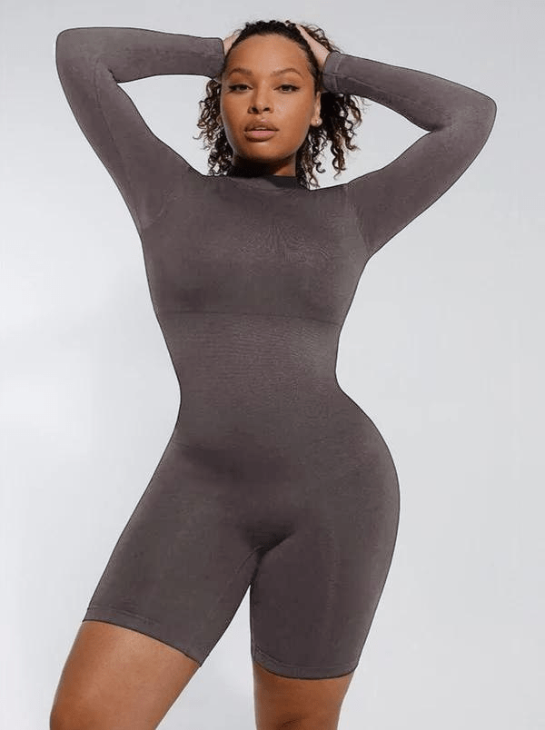 Valantomode | Seamless Tummy Control Bodysuit with Removable Cups for Body Sculpting