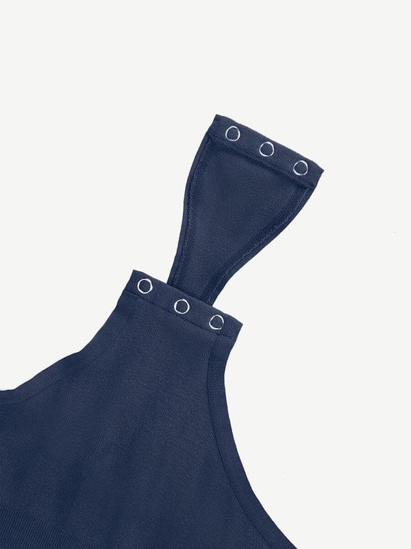 Valantomode | Ultra Compression Scoop Neck Long Sleeve Thong Shapewear Bodysuit