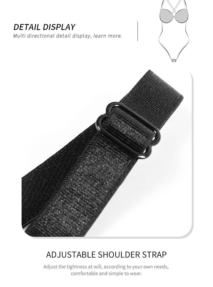 Valantomode | Backless Tummy Control Bodysuit with Integrated Bra