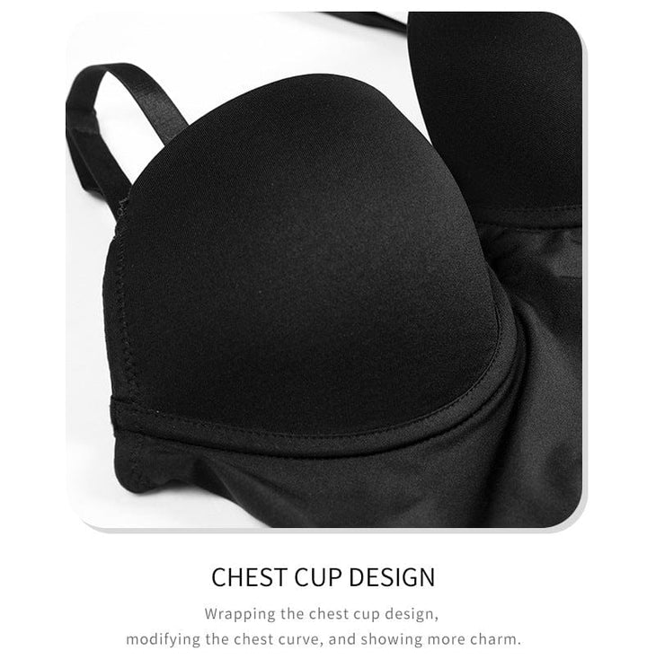 Valantomode | Backless Tummy Control Bodysuit with Integrated Bra