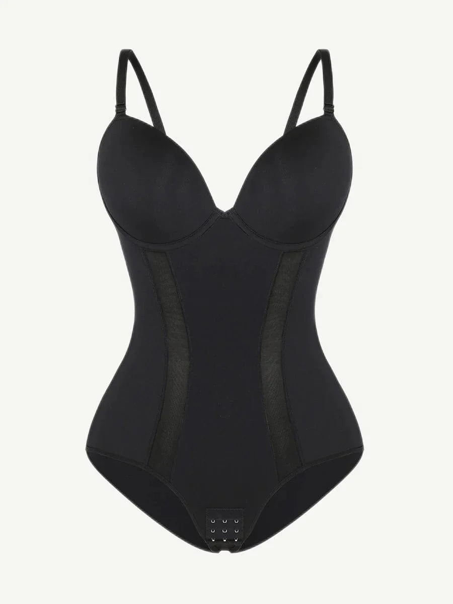 Valantomode | Low Back Tummy Control One Piece Shaper Bodysuit
