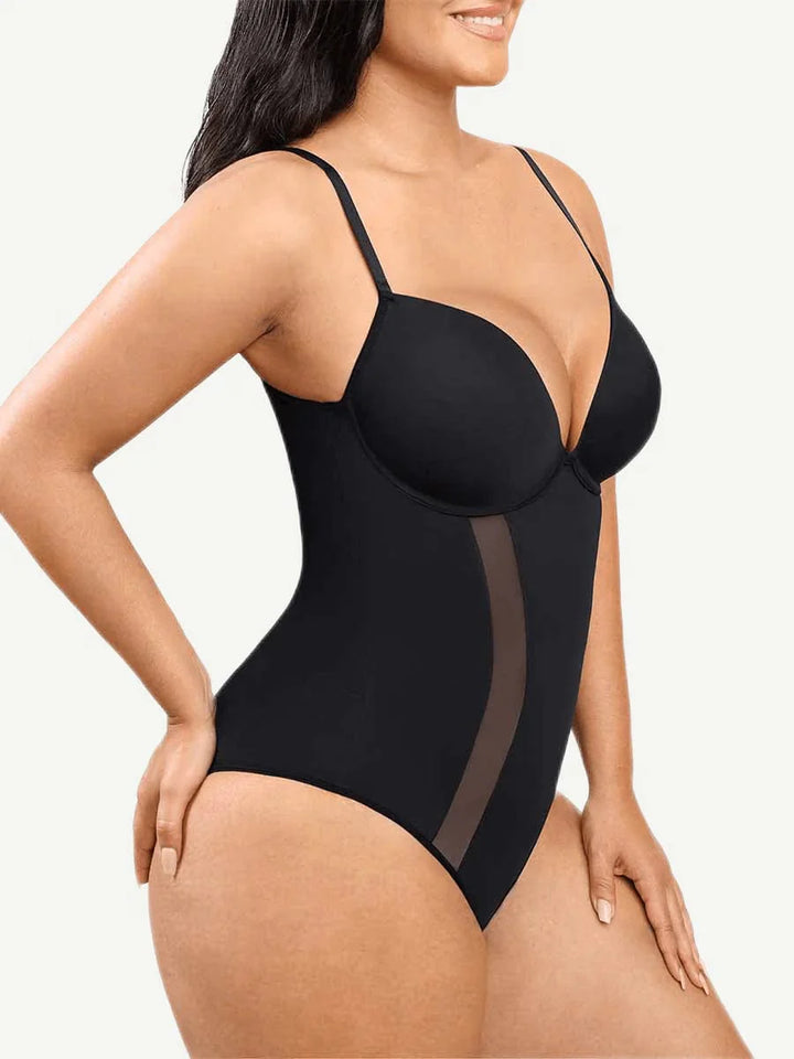 Valantomode | Low Back Tummy Control One Piece Shaper Bodysuit