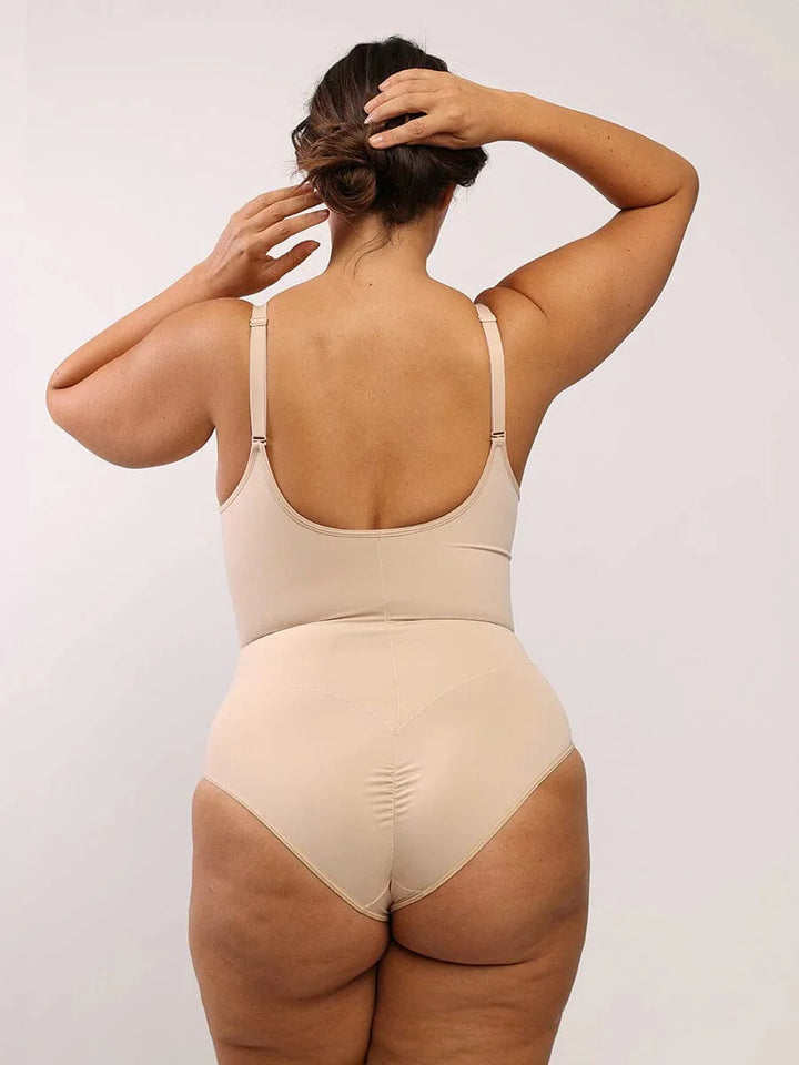 Valantomode | Low Back Tummy Control One Piece Shaper Bodysuit