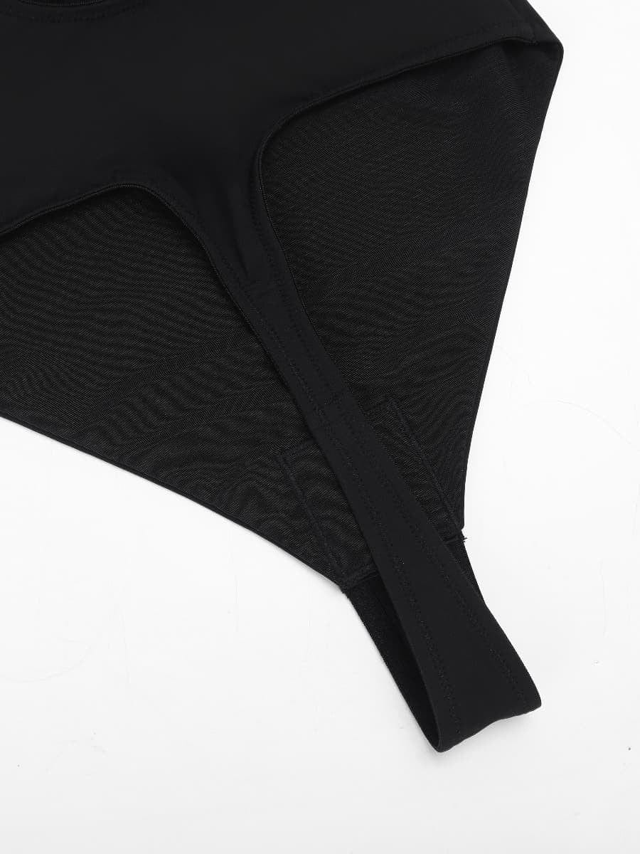 Valantomode | Low Back Shapewear Bodysuit with One Piece Thong Design