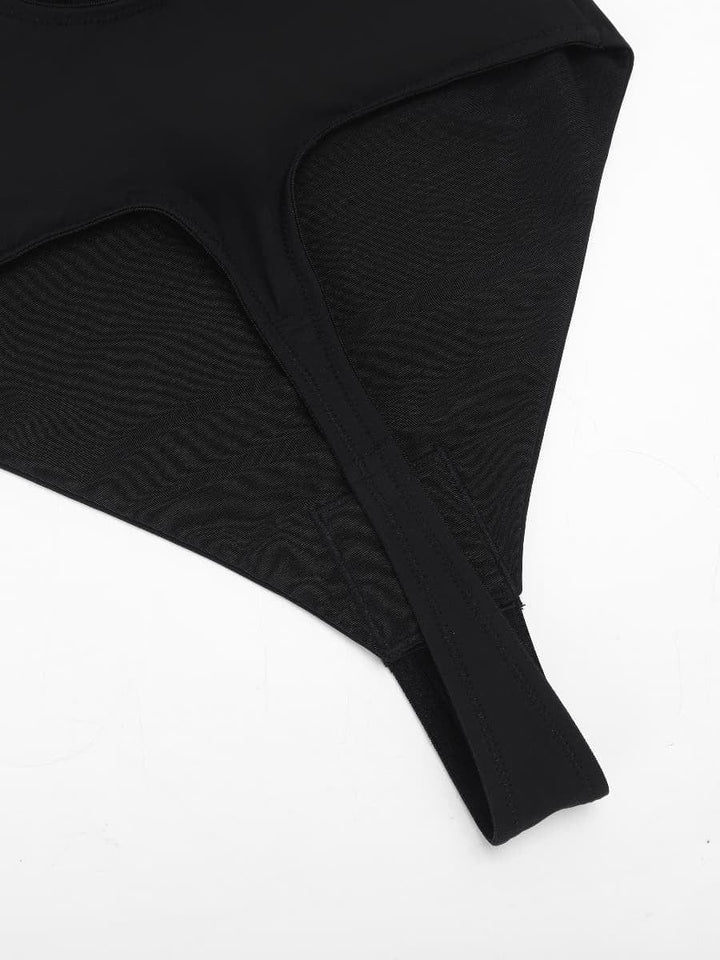 Valantomode | Low Back Shapewear Bodysuit with One Piece Thong Design