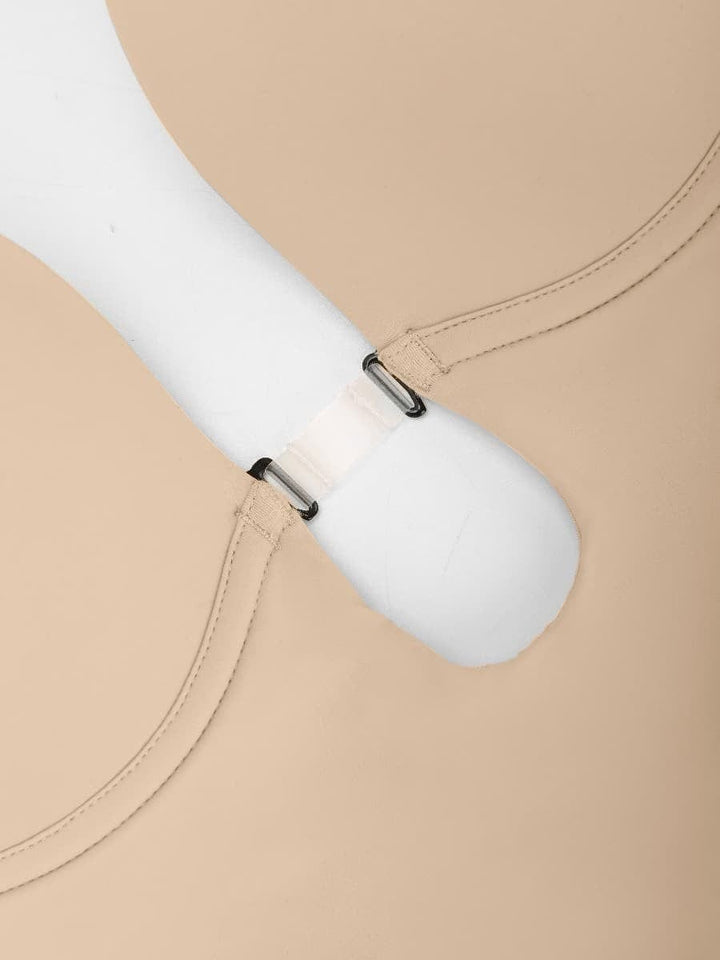 Valantomode | Low Back Shapewear Bodysuit with One Piece Thong Design