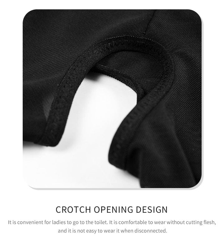 Valantomode | Lace Shaping Bodysuit with Open Bust and Hip Pads