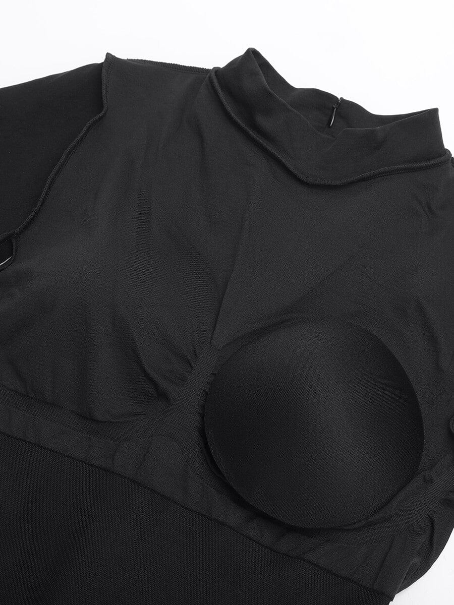 Valantomode | Seamless Tummy Control Bodysuit with Removable Cups for Body Sculpting