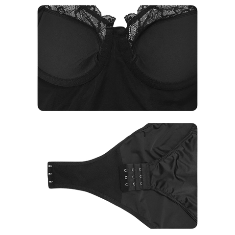Valantomode | Smooth Bust-Enhancing Tummy Control Shaping Bodysuit