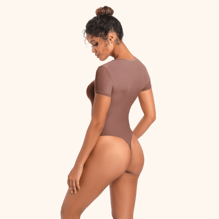 Valantomode | Smooth One-Piece Shapewear Bodysuit for Waist and Tummy Support