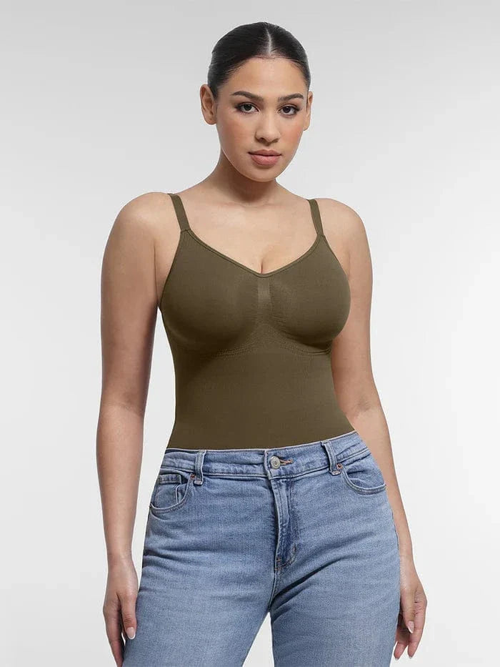 Valantomode | Smooth Shapewear Bodysuit with Tummy Control and Integrated Bust Support
