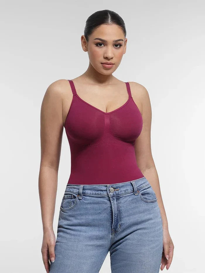 Valantomode | Smooth Shapewear Bodysuit with Tummy Control and Integrated Bust Support