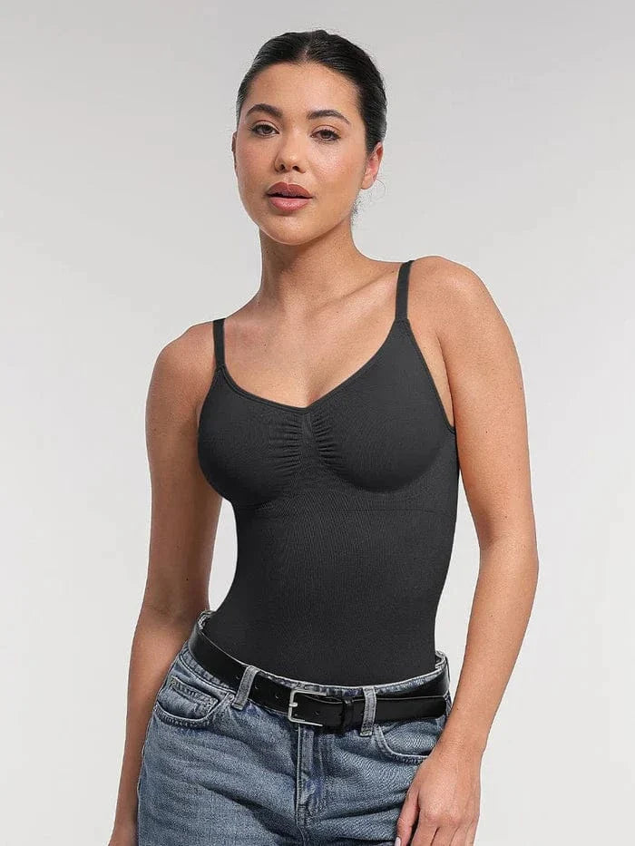 Valantomode | Smooth Shapewear Bodysuit with Tummy Control and Integrated Bust Support