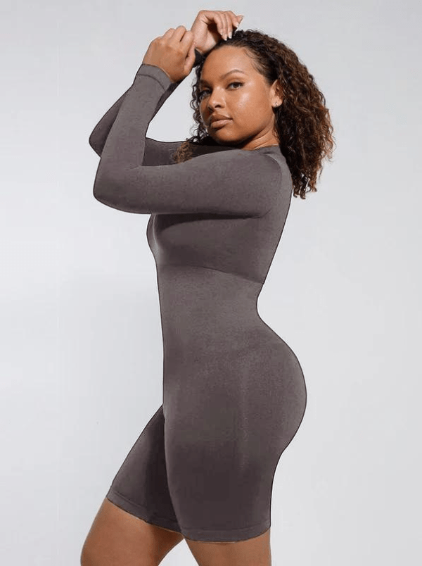 Valantomode | Seamless Tummy Control Bodysuit with Removable Cups for Body Sculpting