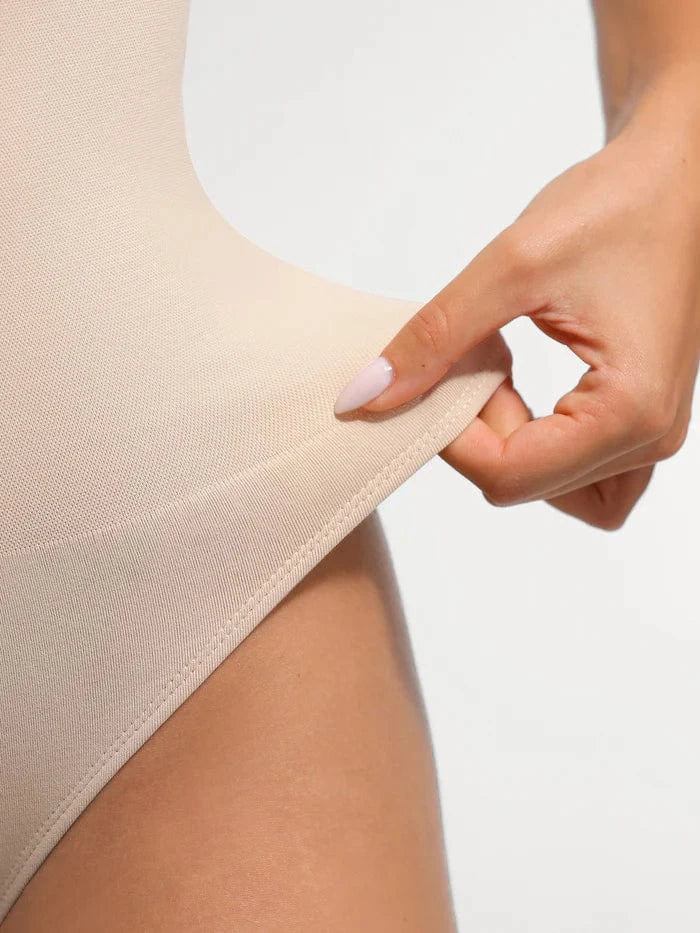 Valantomode | Seamless Tummy Control Bodysuit with Integrated Bra