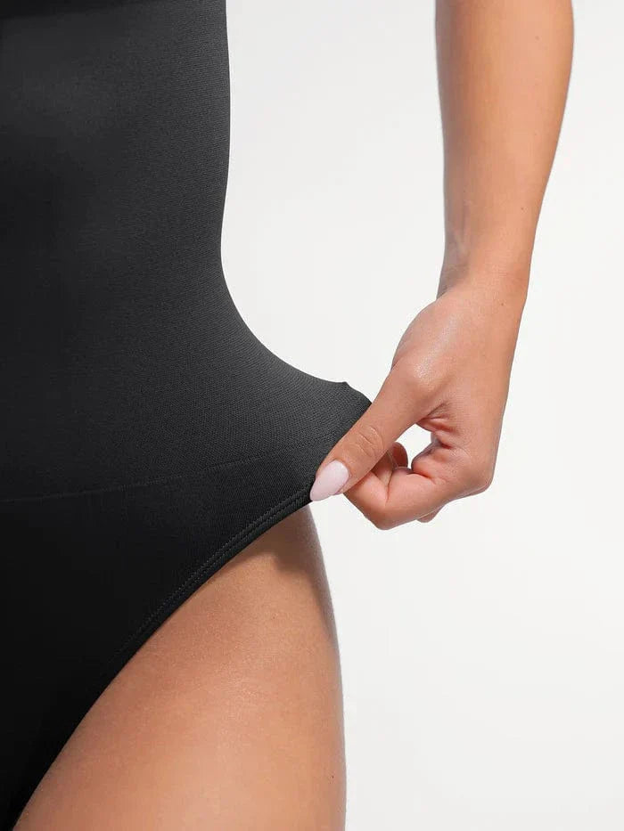 Valantomode | Seamless Tummy Control Bodysuit with Integrated Bra