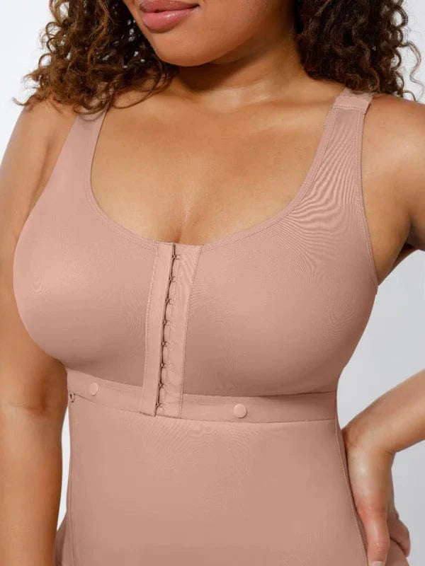 Valantomode | Post-Surgery High Compression Bodysuit with Side Zipper