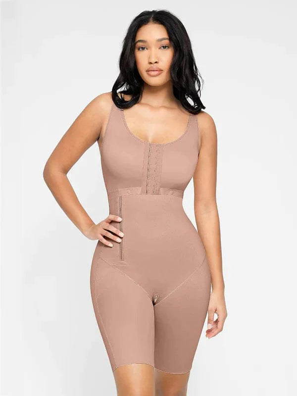 Valantomode | Post-Surgery High Compression Bodysuit with Side Zipper
