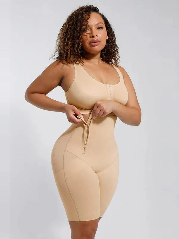 Valantomode | Post-Surgery High Compression Bodysuit with Side Zipper