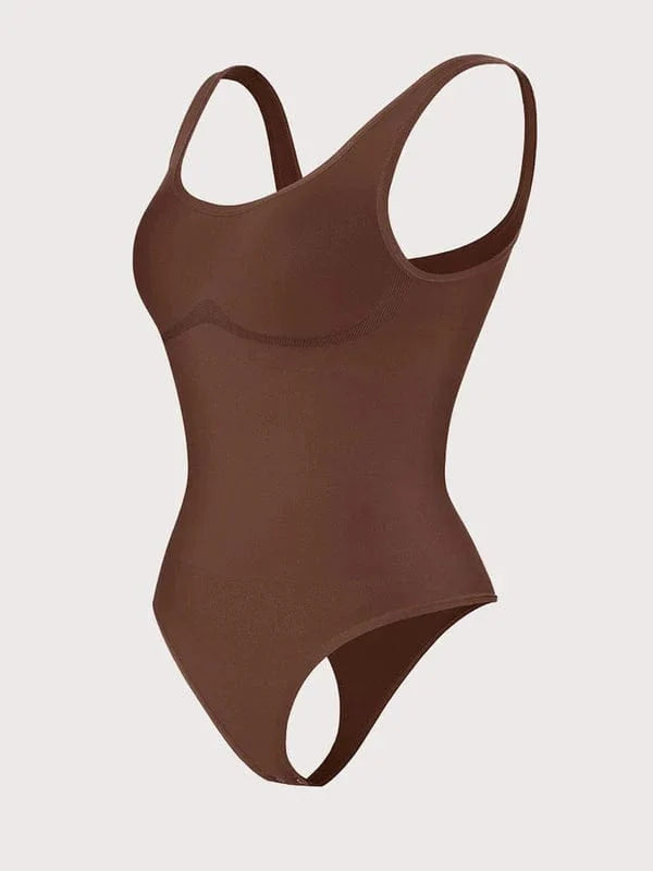 Valantomode | Body Shaping Thong Bodysuit with Tummy Control