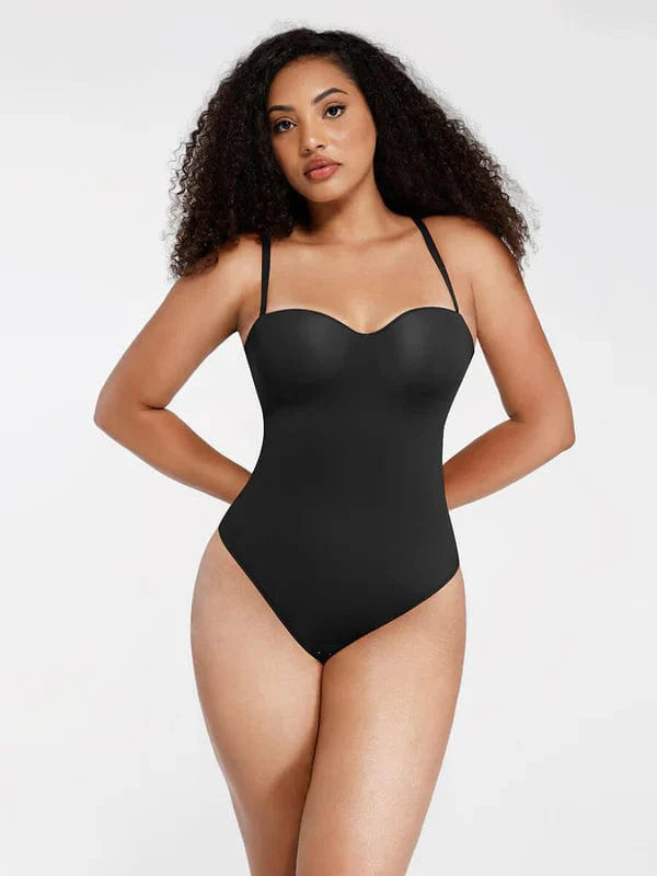 Valantomode | Strapless Underwire Tummy Control One-Piece Shapewear Bodysuit
