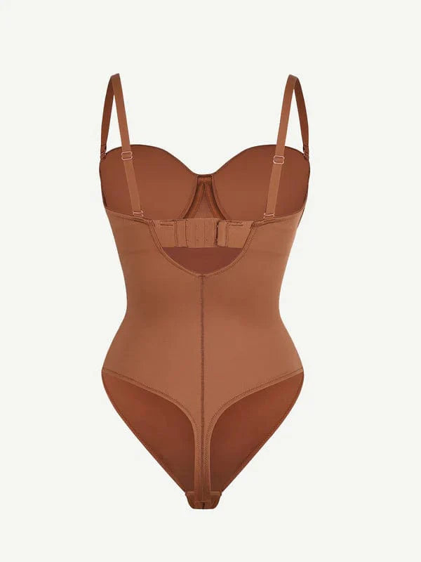Valantomode | Strapless Underwire Tummy Control One-Piece Shapewear Bodysuit