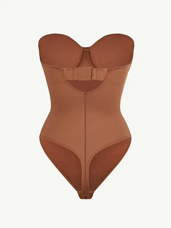 Valantomode | Strapless Underwire Tummy Control One-Piece Shapewear Bodysuit